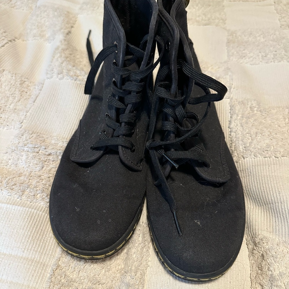 Dr. Martens Black Combat Boots